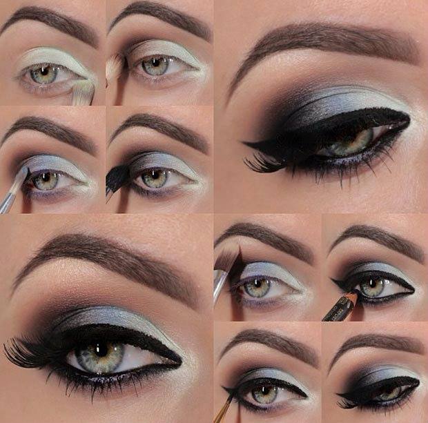 Easy Step By Step smokey eyeshadow tutorials Easy Step By Step smokey eyeshadow tutorials