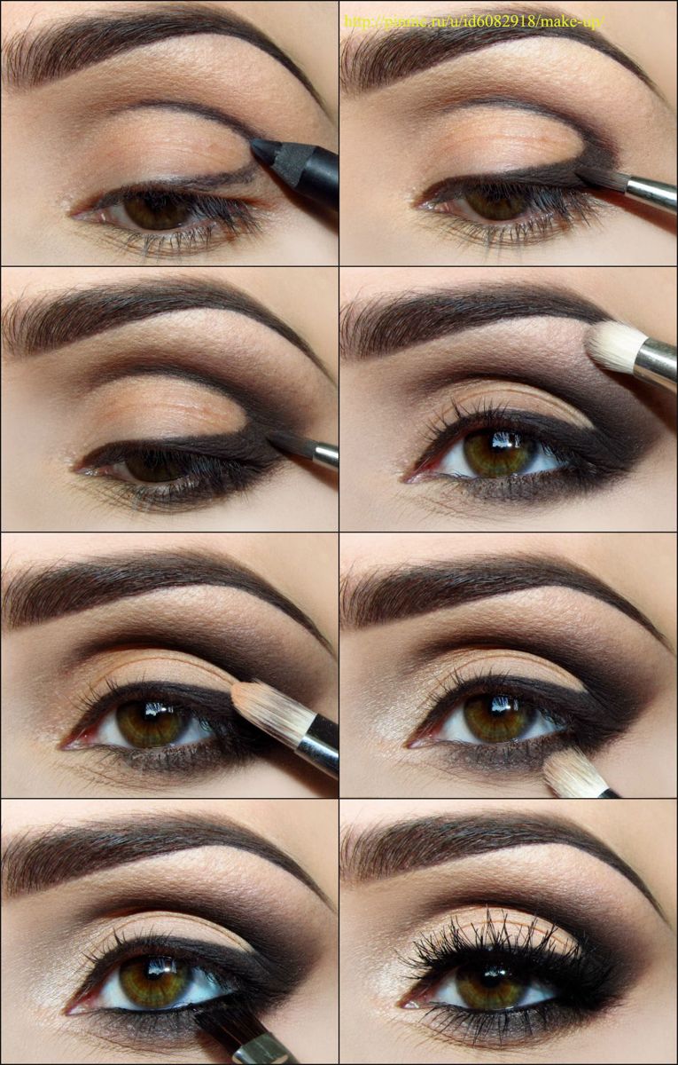 Easy Step By Step smokey eyeshadow tutorials Easy Step By Step smokey eyeshadow tutorials