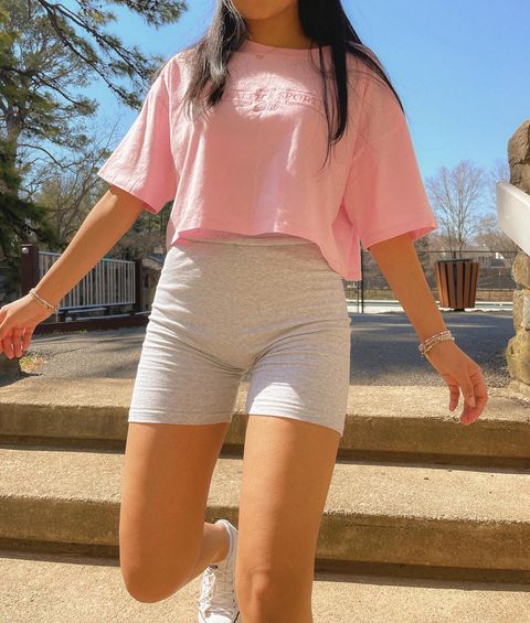 How to Style Biker Shorts - what to wear with Biker Shorts How to Style Biker Shorts - what to wear with Biker Shorts