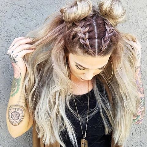 long hairstyle with braid long hairstyle with braid
