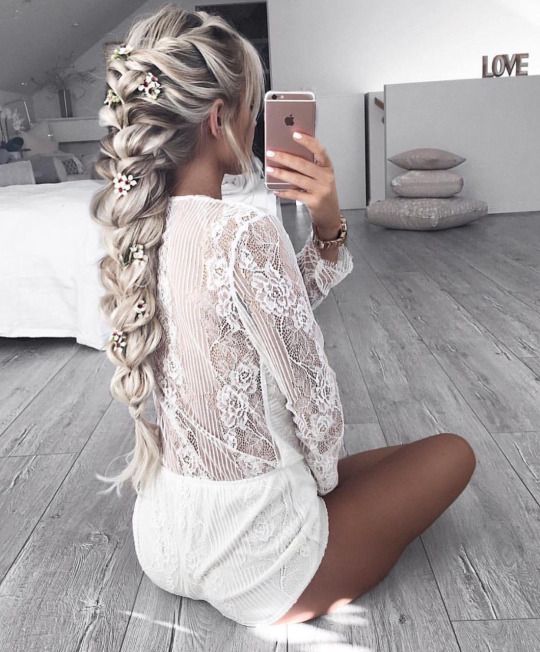 long hairstyle with braid long hairstyle with braid