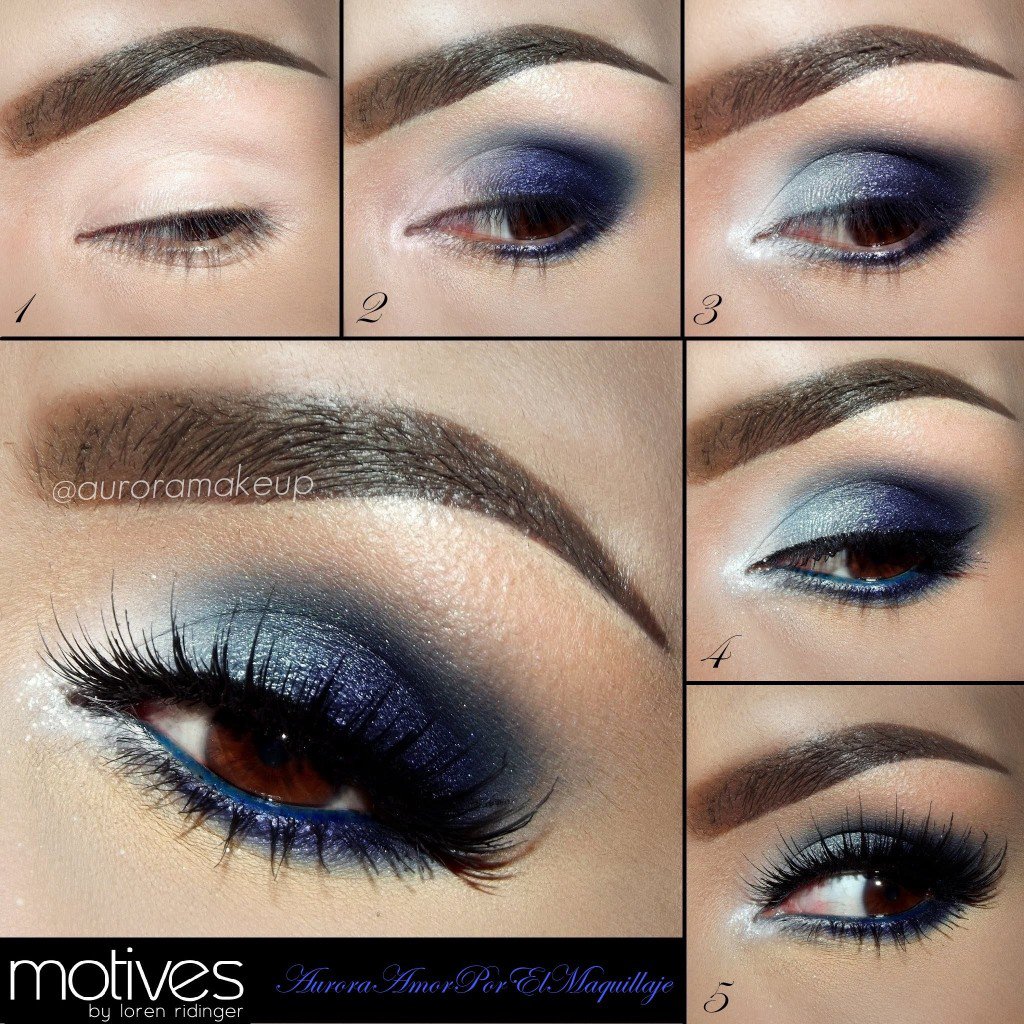 Step By Step eyeshadow tutorials for brown eyes Step By Step eyeshadow tutorials for brown eyes
