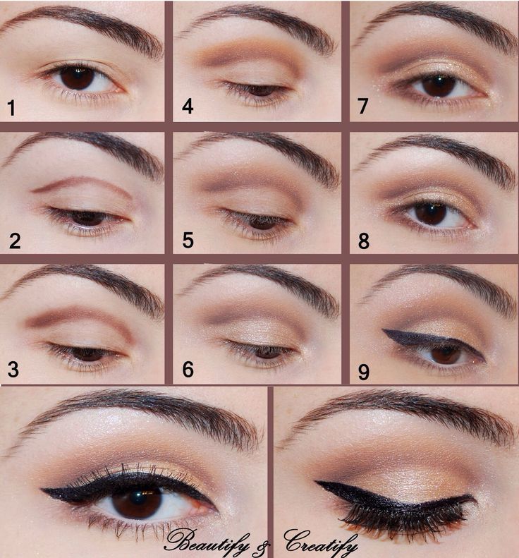 Step By Step Natural eyeshadow tutorials Step By Step Natural eyeshadow tutorials