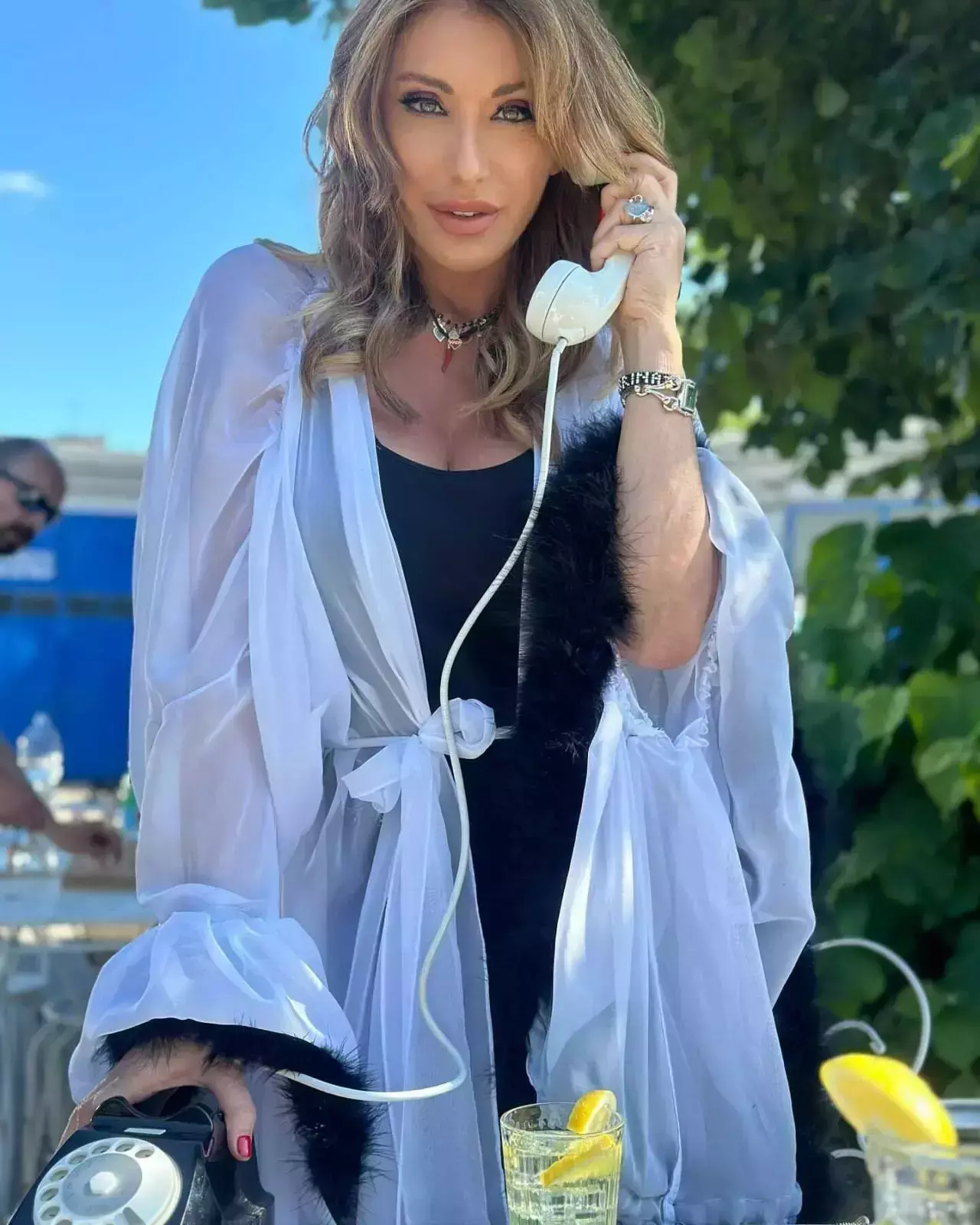 Sabrina Salerno 06-17-2024 Timeless Elegance: Sabrina Salerno's Chic Style Hairstyle for Women Over 50