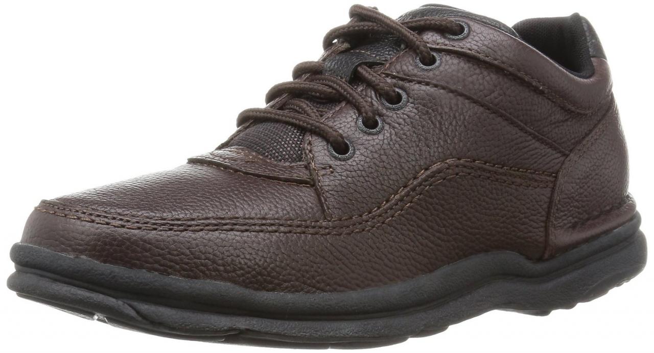 Top 10 Best/Most Comfortable Walking Shoes for Men Rockport Men's World Tour Classic Walking Shoe